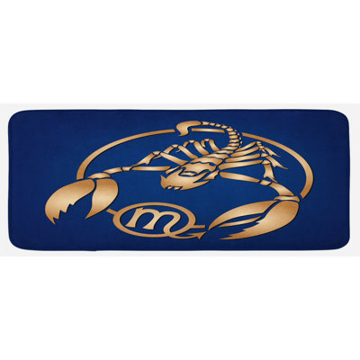 Eclectic Synthetic Kitchen Mat