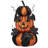 16" Glitter Pumpkin Stack