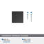 Bouton d'armoire Lintel de 1-1 / 4 po (32 mm) de longueur-111952356