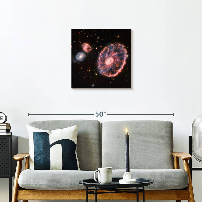 Oberle, la galaxie de la roue de Webb, H 20 po x l 20 po