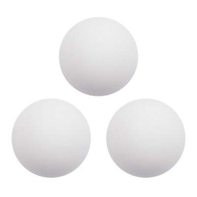 GSE Regulation Size 35mm(1.38") Table Soccer Foosball Table Replacement Balls(White - 3 Pack)