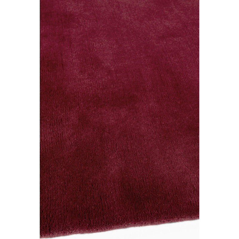 Farrow & Ball Plain Wool Keepers Red Area Rug, Rectangle 8' x 10'