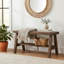 Banc de rangement en bois massif Minoo-1594886894