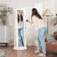 Glass Jewellery Chest with Mirror