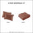 Clay Red Full/queen 3 Piece Reversible Quilt - Summer And Warmth Bedding Option Quilting Pre-washed Cotton Filling For Comfy Comes With & 2 Shams Machine Washable In Intriguing Appealing Included-119448551-119448552