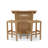 Montego Teak Bar Set