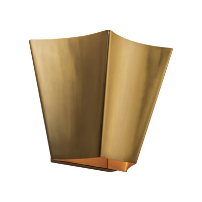 Shelton 10-in Brushed Gold Wall/Vanity Light