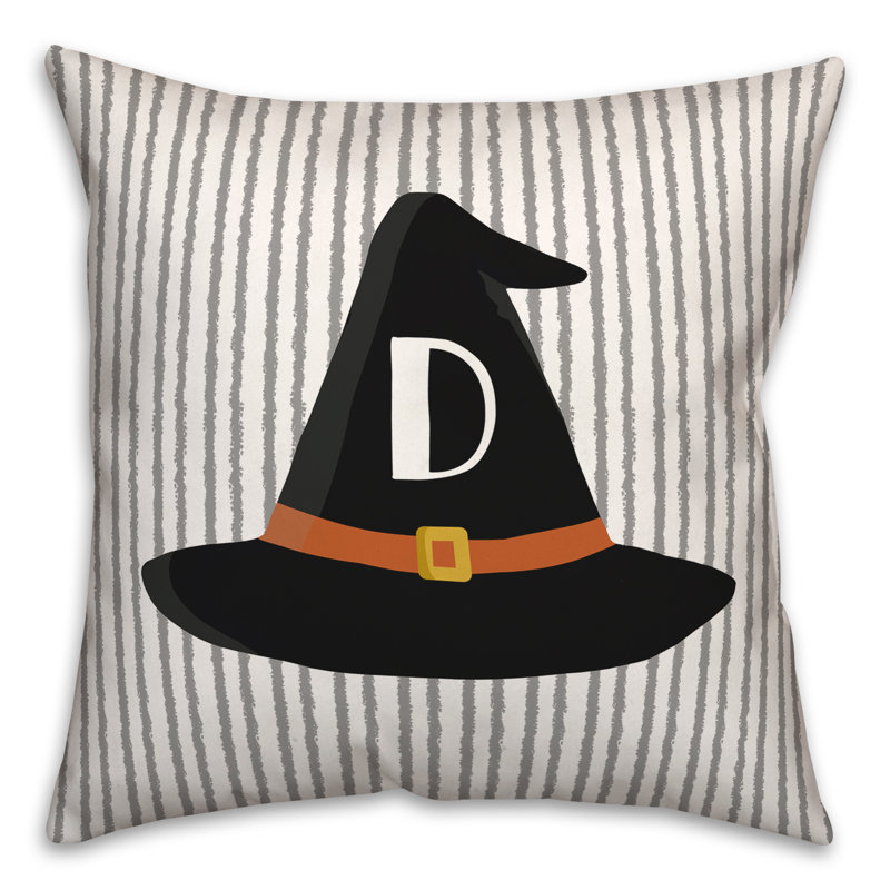 Reversible Throw Pillow, D