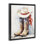 «Patriotic Cowboy bottes», art par Arlington Prints