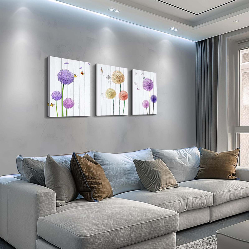 3 Piece Wrapped Canvas Print