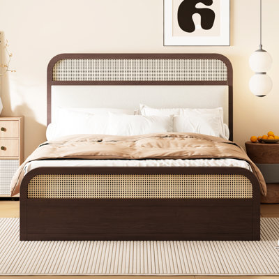 Grand lit avec finition et lit gigogne