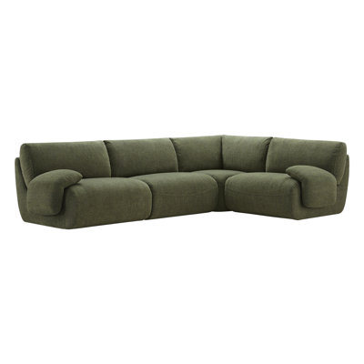  Nita Ashira L-Shaped Upholstered Modular Sectional