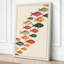Fish in Formation Botanical 1 Piece Wrapped Canvas Wall Art-1740192451-1740192476