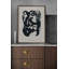 Poignée d'armoire avec plaque en diamant MECANS, poignées de tiroir robustes pour garde-robe et armoire - laiton antique-132496805