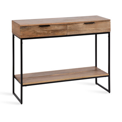 Willow 36'' Solid Wood Top Console Table