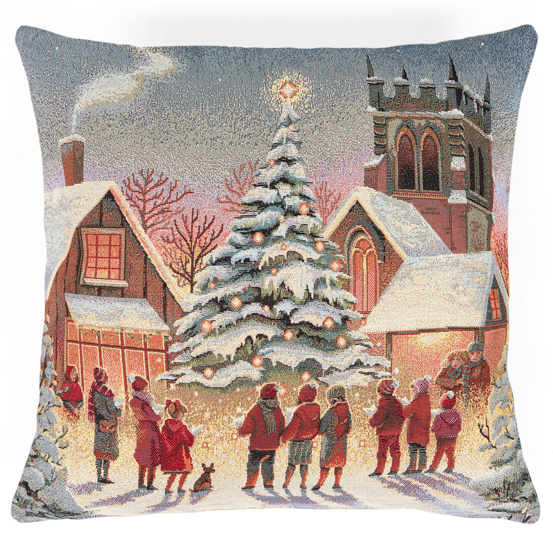 Anquenette Toile Square Euro Cushion