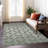 Machine Washable Indoor/Outdoor Lockway ACN2423 Geometric Rug-456691357
