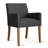 Kirjak 34" H Stain Resistant Linen Dining Armchair -1900402697