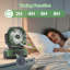Ventilateur portatif 2-en-1 et lumière RVB-226921586