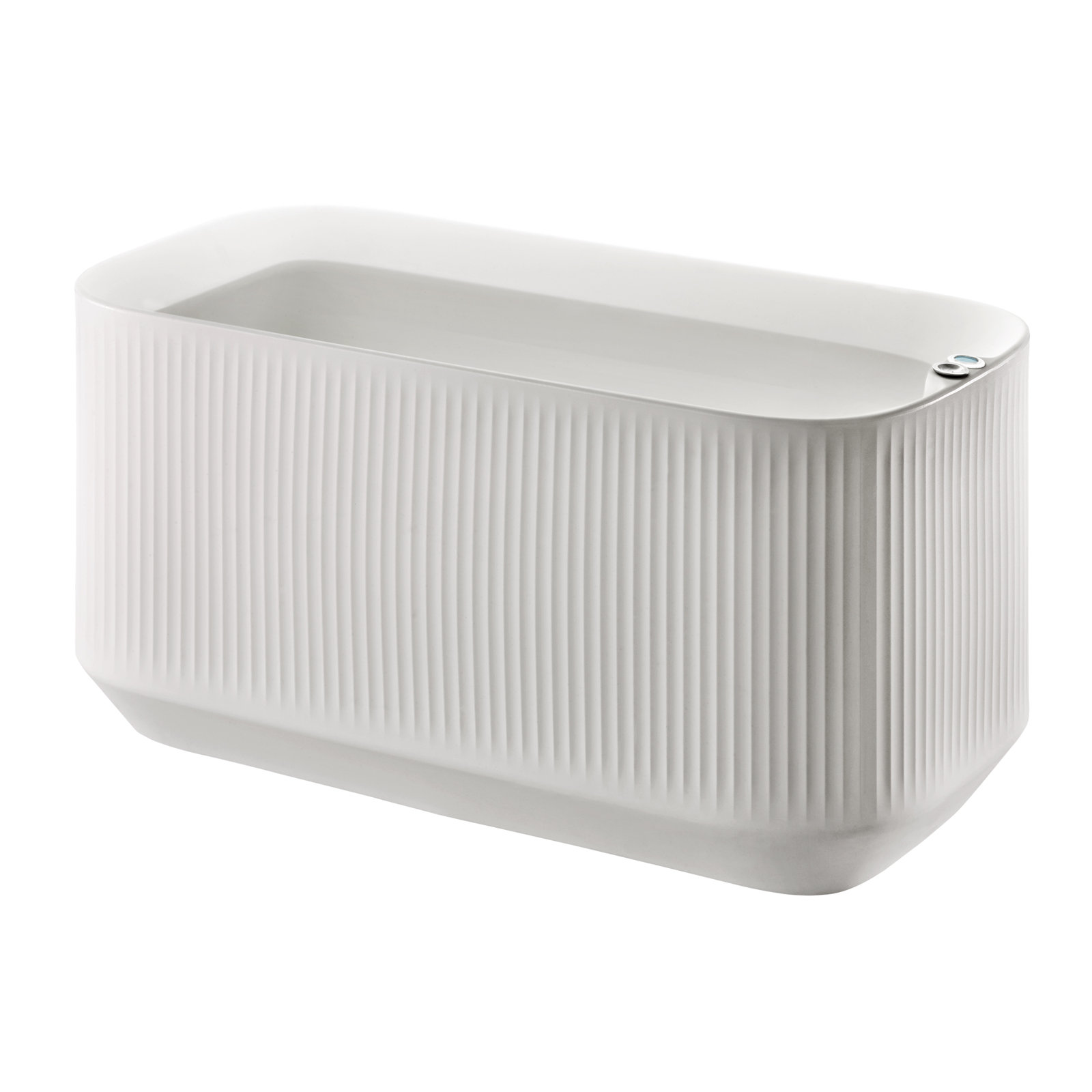 Mod Planter Box, Alpine White, 40" x 20" x 20"H - Large Trough