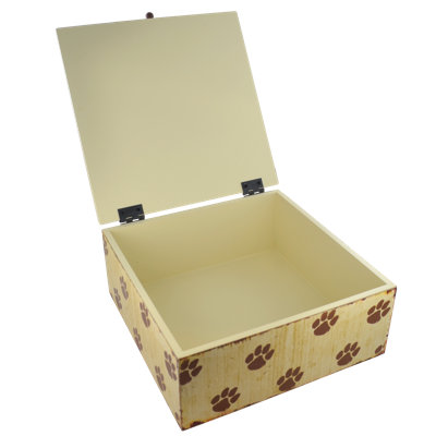 Waldman Handmade Wooden Memory Box