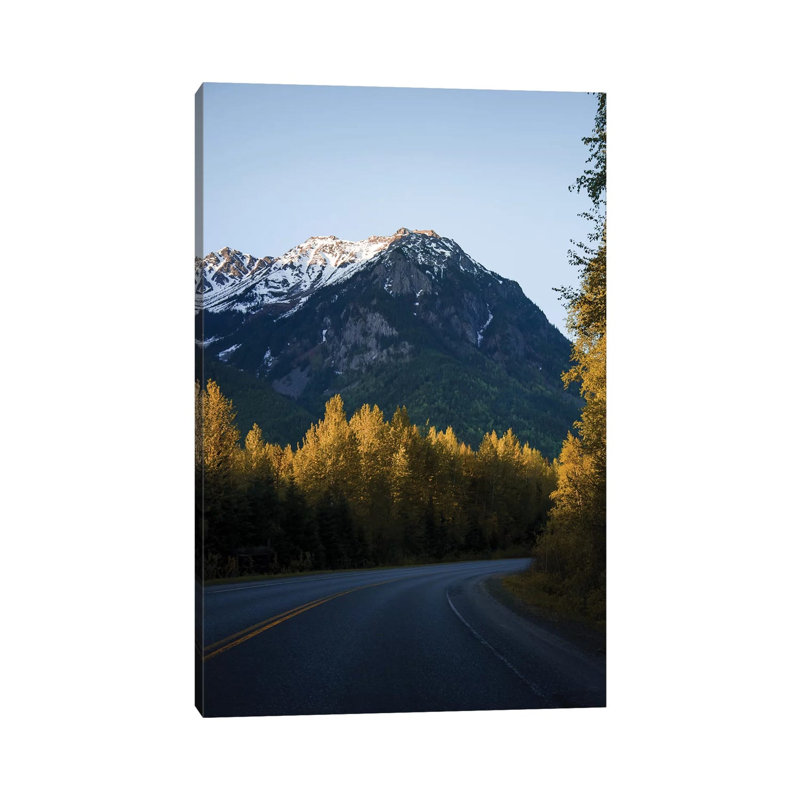 Scenic Drive by Lucas Moore - Wrapped Canvas Print, 20.32 cm H x 30.48 cm W