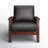 Encinal Faux Leather Armchair
