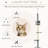 Chynna 85.5 " H Cat Scratching Post