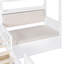 Lit House avec canapé, lit plateforme pour enfants avec deux tiroirs et tablette de rangement-1456249274