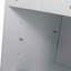 Armoire de salle de bain 12 po, portes à fermeture en douceur, fixation flottante, blanc brillant (emballage KD)