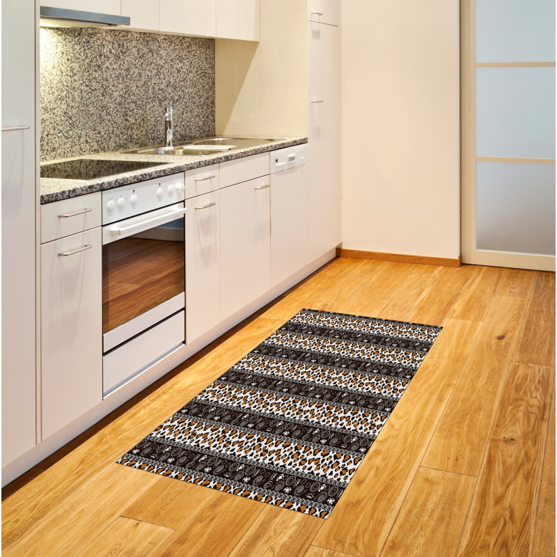 African High Density Long Fiber Poly Threads Decorative Area Rug Carpet, Rectangle 2'7" x 5'