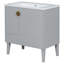 Meuble-lavabo simple 30 po avec lavabo gris