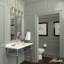 Éclairage pour salle de bain 4 lumières à intensité variable Astwood-86178631