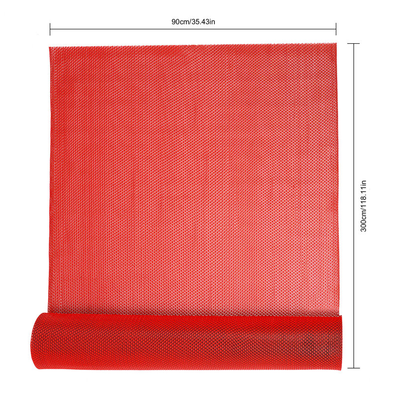 Tapis de sol en PVC, Rouge