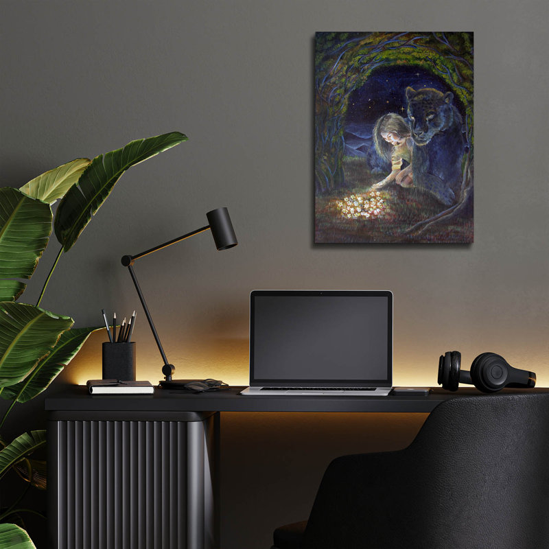  «Préparer le changement» par Verena, art mural en verre acrylique, 12 po x 16 po