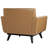 Carson Carrington Hogen Top-Grain Leather Lounge Accent Armchair-1076312076-1076312077