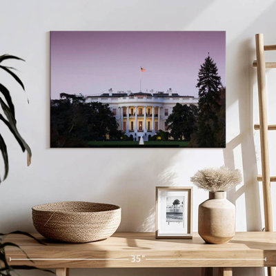 White House At Dusk
