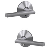 Latitude Custom Hall-Closet and Bed-Bath Door Lever with Kinsler Trim