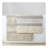 Woven Texture Stripe Bath Rug Grey 20x32"(1 Rug)