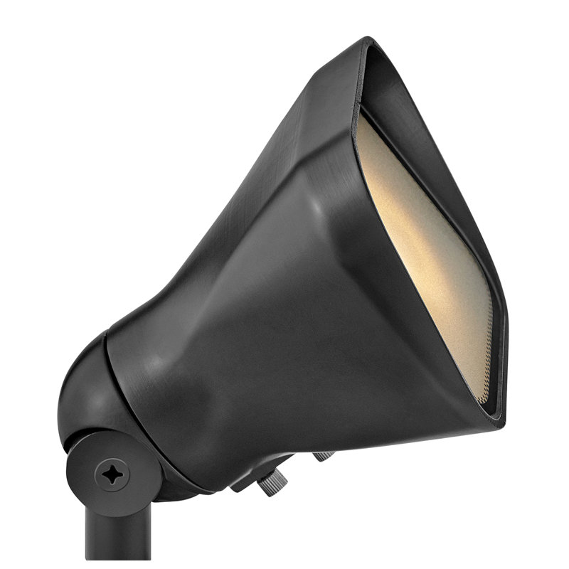 Hinkley Landscape Accent Flood Light 12V, Black, 3000 Kelvin