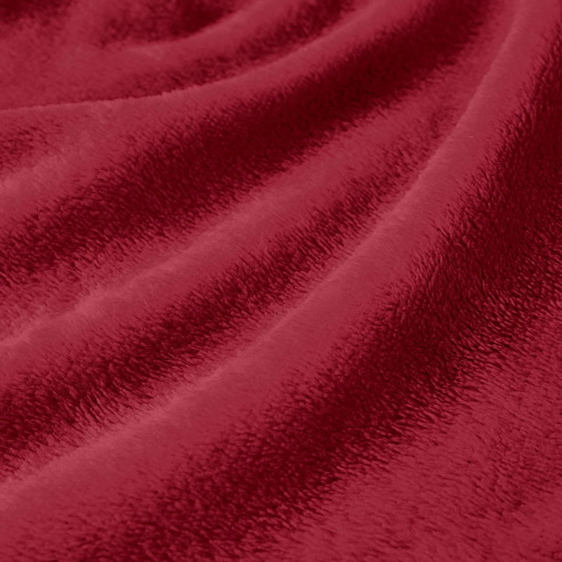 Microplush Sheet Set, Queen Sheet Set + 1 Fitted Sheet + 2 Pillowcases, Red