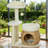 31" Cat Tree Tower With Scratching Posts