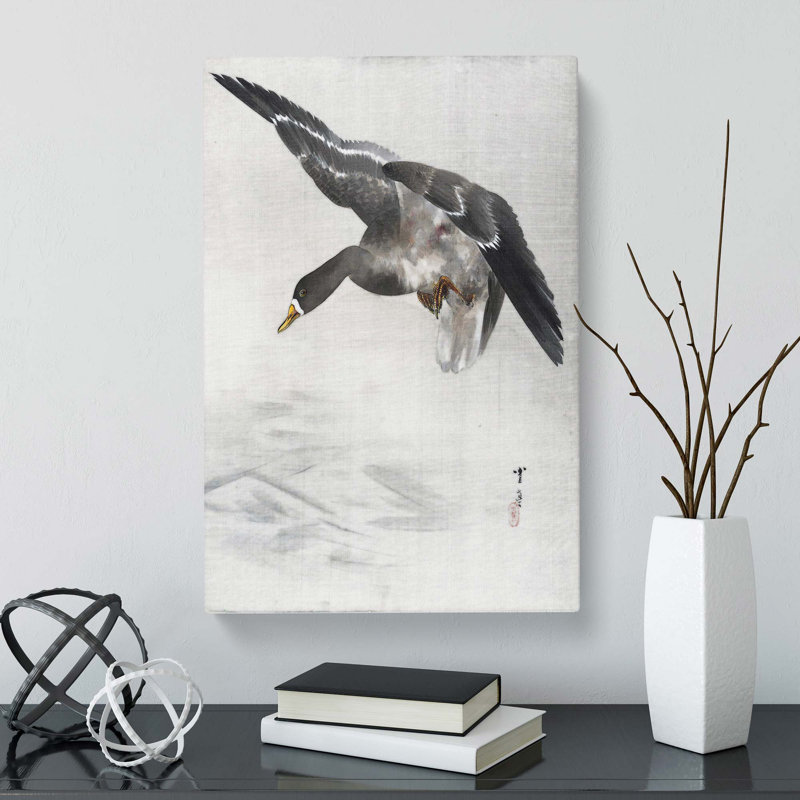 Duck by Watanabe Seitei - Wrapped Canvas, 76cm H x 50cm W x 3cm D