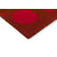 Habitat Festival Hand Tufted Polka Dots Area Rug in Red/Dark Brown-1406182105
