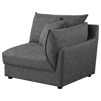 Fauteuil LAF rembourré Gid Barely Black