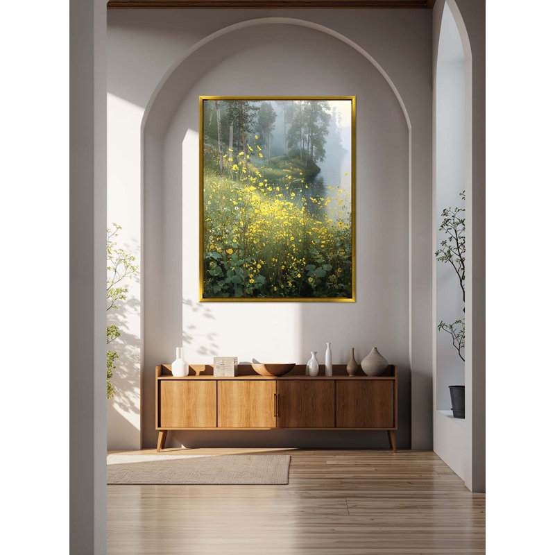Yellow Royalty 4 - Framed, Small