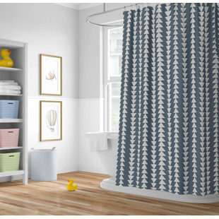 Tartan Block Ultra-Thin Lightweight Shower Curtain