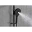 Ensemble de pomme de douche à main noir mat avec barre coulissante réglable 27,5 "(28") et tuyau 59 ", ensemble de douche à haute pression VEVOR