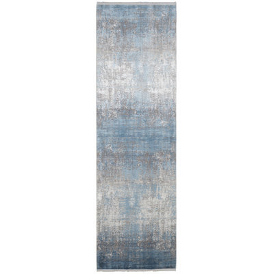 Viscose Abstract Indoor Rug