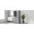 Versatile Bathroom Storage Cabinet With Multiple Compartments And Adjustable Shelf-2141664297